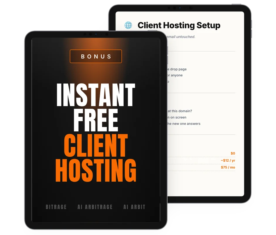 Instant Free Client Hosting
